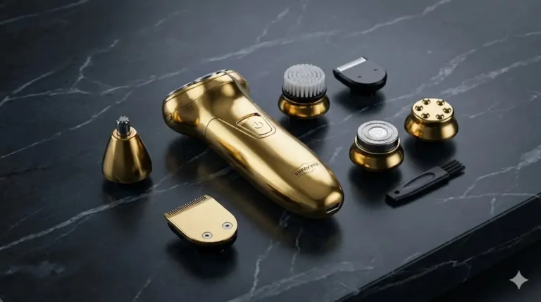 SHPAVVER Head Shaver Review: Is This 5-in-1 "Glossy Gold" Kit the Ultimate Bald Head Solution?