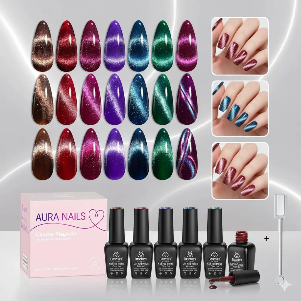 Beetles Cat Eye Gel Polish Review: Is the "Galaxy Effect" Actually Easy to DIY?