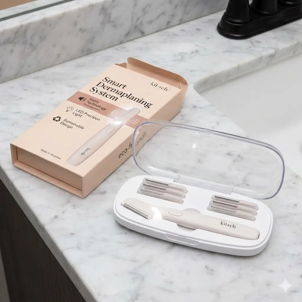 Kitsch Dermaplane Razor Review: Is This the Secret to "Glass Skin" in 2026?