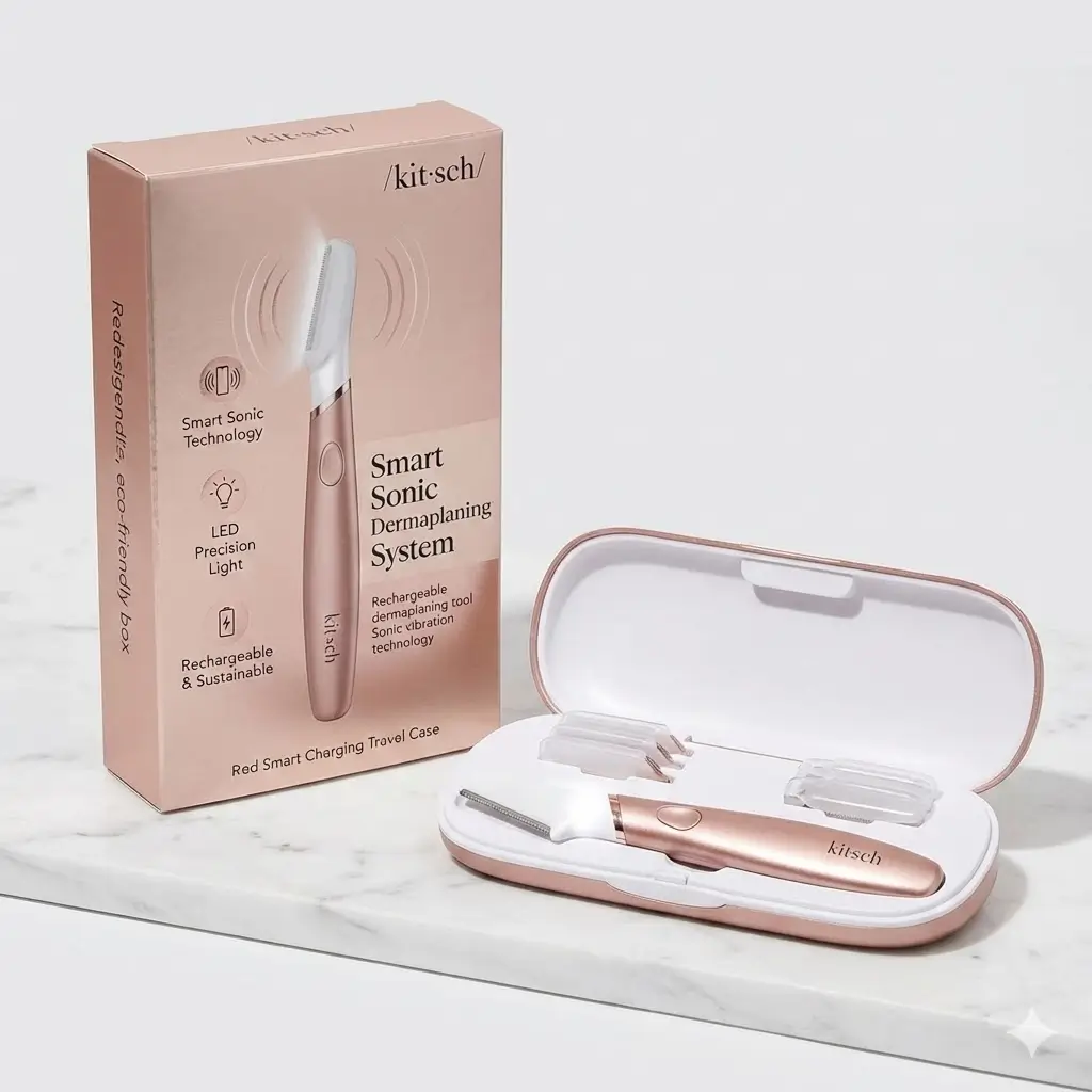 Kitsch Dermaplane Razor Review: Is This the Secret to "Glass Skin" in 2026?