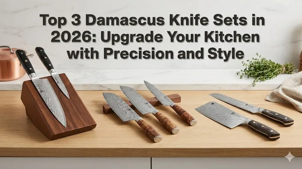 Top 3 Damascus Knife Sets in 2026: Upgrade Your Kitchen with Precision and Style