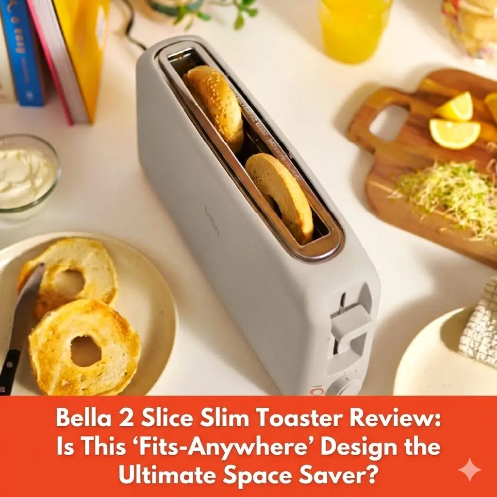 Bella 2 Slice Slim Toaster Review: Is This "Fits-Anywhere" Design the Ultimate Space Saver?