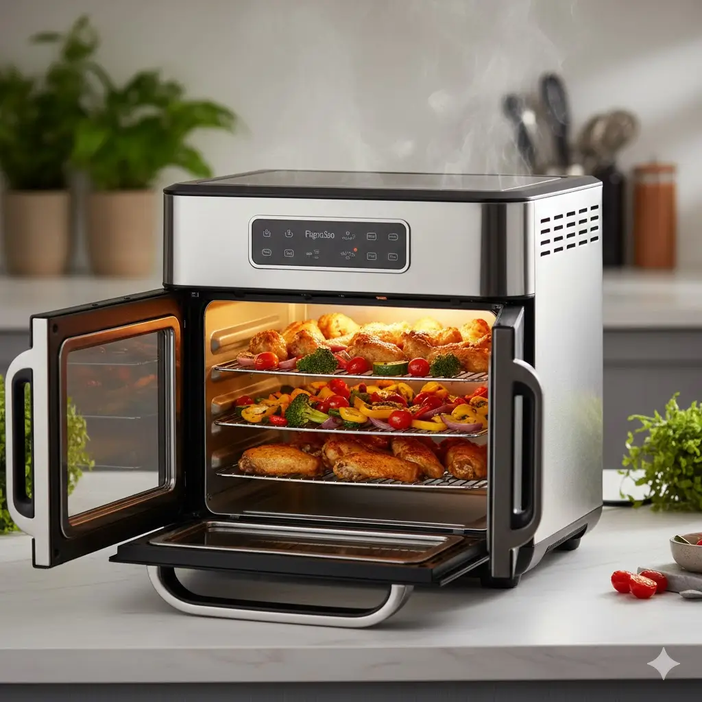 Emeril Lagasse French Door Air Fryer 360 Review: Is the 26QT Capacity Worth the Counter Space?