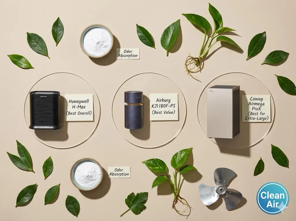 🌬️ Best Air Purifiers for Large Rooms in 2026: Honest Comparison of Top 3 Picks