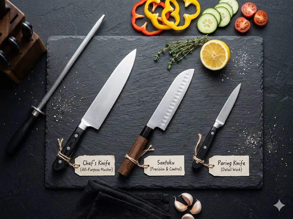 The Master Kitchen Knife Guide: How to Choose, Use, and Maintain