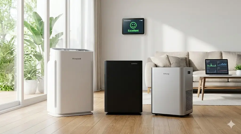 🌬️ Best Air Purifiers for Large Rooms in 2026: Honest Comparison of Top 3 Picks