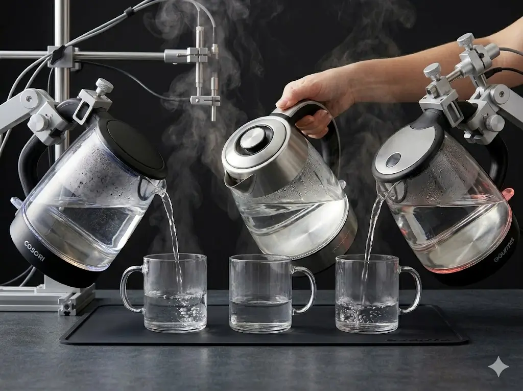 The Ultimate Glass Electric Kettle Comparison 2026: Cosori vs. Ovente vs. Gourmia
