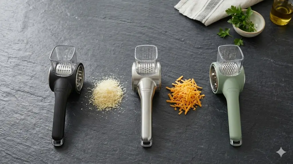 Best Rotary Cheese Graters in 2026: Honest Comparison of the Top 3 Picks